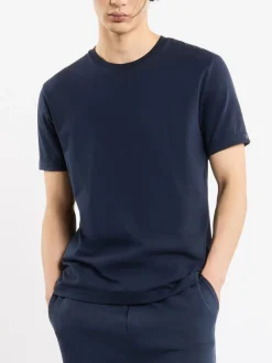 FAY T-Shirt<T-SHIRT SHORTSLEEVE BASIC ESSENTIAL Blu