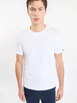 FAY T-Shirt<T-SHIRT SHORTSLEEVE BASIC ESSENTIAL Bianco