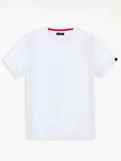FAY T-Shirt<T-SHIRT SHORTSLEEVE BASIC ESSENTIAL Bianco