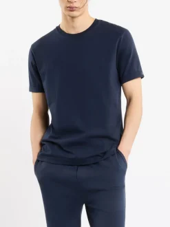 FAY T-Shirt<T-SHIRT SHORTSLEEVE BASIC ESSENTIAL Blu