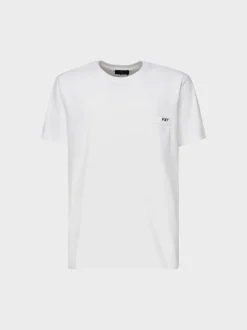 FAY T-Shirt<T-SHIRT SHORTSLEEVE BASIC ESSENTIAL Bianco