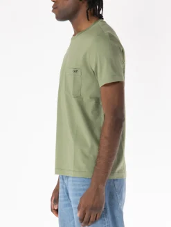 FAY T-Shirt<T-SHIRT SHORTSLEEVE BASIC ESSENTIAL Verde