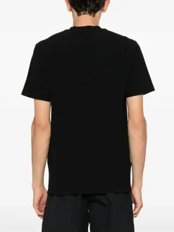 STONE ISLAND T-Shirt<T-SHIRT SHORTSLEEVE GHOST Nero