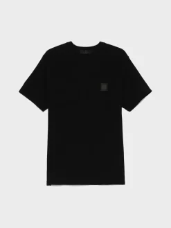 STONE ISLAND T-Shirt<T-SHIRT SHORTSLEEVE GHOST Nero