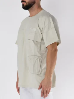 MM6 MAISON MARGIELA T-Shirt<T-SHIRT SHORTSLEEVE MULTIPLE-POCKETS Beige