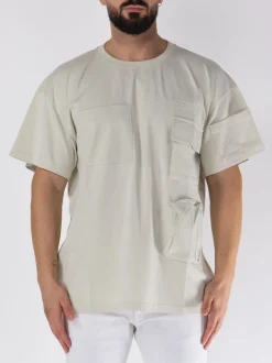 MM6 MAISON MARGIELA T-Shirt<T-SHIRT SHORTSLEEVE MULTIPLE-POCKETS Beige