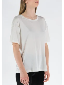 TOM FORD T-Shirt<T-SHIRT SILK JERSEY Bianco