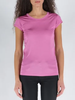 TOM FORD T-Shirt<T-SHIRT SILK JERSEY FITTED Rosa