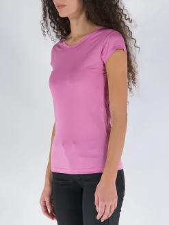 TOM FORD T-Shirt<T-SHIRT SILK JERSEY FITTED Rosa