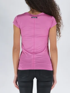 TOM FORD T-Shirt<T-SHIRT SILK JERSEY FITTED Rosa