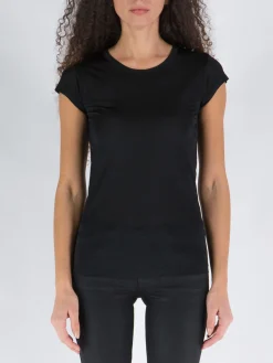 TOM FORD T-Shirt<T-SHIRT SILK JERSEY FITTED Nero