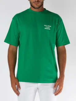 DROLE DE MONSIEUR T-Shirt<T-SHIRT SLOGAN Bianco, Verde