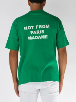 DROLE DE MONSIEUR T-Shirt<T-SHIRT SLOGAN Bianco, Verde