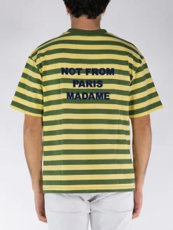 DROLE DE MONSIEUR T-Shirt<T-SHIRT SLOGAN ESQUISSE Giallo, Verde