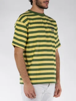 DROLE DE MONSIEUR T-Shirt<T-SHIRT SLOGAN ESQUISSE Giallo, Verde