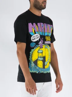 MARKET T-Shirt<T-SHIRT SMILEY INTO THE UNKNOWN Multicolor, Nero