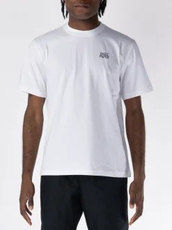 DAILY PAPER T-Shirt<T-SHIRT SMOOTHIE Bianco, Nero