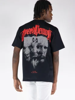 44 LABEL GROUP T-Shirt<T-SHIRT SPEED DEMON Bianco, Nero, Rosso
