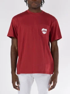 CARHARTT WIP T-Shirt<T-SHIRT S/S AMOUR POCKET Bianco, Rosso