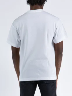 CARHARTT WIP T-Shirt<T-SHIRT S/S BABYBRUSH DUCK Bianco, Viola, Fluo
