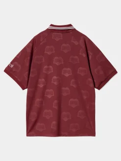 CARHARTT WIP T-Shirt<T-SHIRT S/S HARTT'S FOOTBALL Arancione, Bianco, Giallo, Rosso