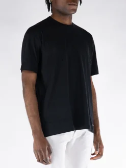 COMME DES GARCONS SHIRT T-Shirt<T-SHIRT S/S OVERSIZE CON LOGO Bianco, Nero