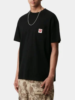 CARHARTT WIP T-Shirt<T-SHIRT S/S POCKET HEART Nero