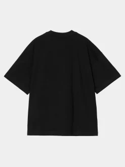 CARHARTT WIP T-Shirt<T-SHIRT S/S SIGNATURE SCRIPT Bianco, Nero