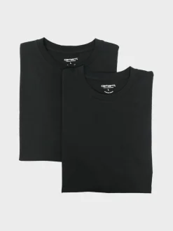 CARHARTT WIP T-Shirt<T-SHIRT STANDARD CREW NECK 2 PACK Nero