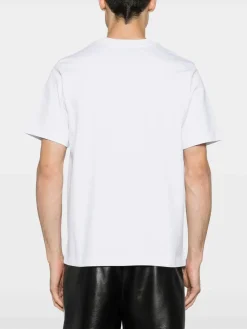 CASABLANCA T-Shirt<T-SHIRT STATUE EN MARBRE Bianco