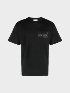 T-Shirt<T-SHIRT TEMPLE SS TEE Grigio, Nero