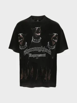 REPRESENT CLOTHING T-Shirt<T-SHIRT THOROUGHBRED Bianco, Marrone, Nero