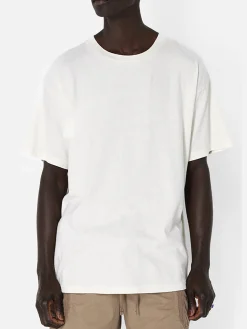 JOHN ELLIOTT T-Shirt<T-SHIRT UNIVERSITY Bianco