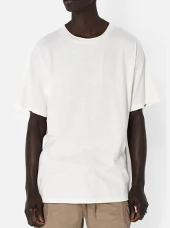 JOHN ELLIOTT T-Shirt<T-SHIRT UNIVERSITY Bianco