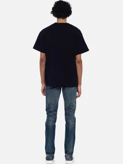 JOHN ELLIOTT T-Shirt<T-SHIRT UNIVERSITY Nero