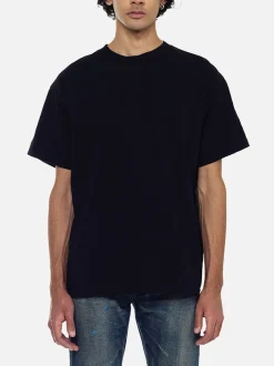 JOHN ELLIOTT T-Shirt<T-SHIRT UNIVERSITY Nero