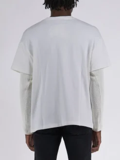 MEMBERS OF THE RAGE T-Shirt<T-SHIRT WAFFLE Bianco