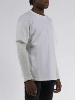 MEMBERS OF THE RAGE T-Shirt<T-SHIRT WAFFLE Bianco