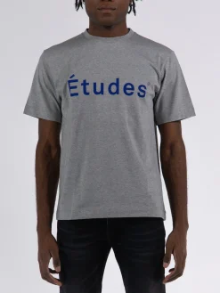ETUDES T-Shirt<T-SHIRT WONDER Blu, Grigio