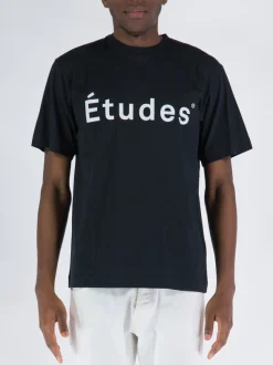 ÉTUDES T-Shirt<T-SHIRT WONDER ETUDES Bianco, Nero