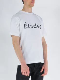 ÉTUDES T-Shirt<T-SHIRT WONDER ETUDES Bianco, Nero