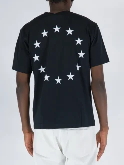 ÉTUDES T-Shirt<T-SHIRT WONDER EUROPA BACK Bianco, Nero