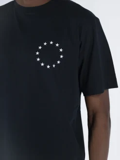 ÉTUDES T-Shirt<T-SHIRT WONDER EUROPA BACK Bianco, Nero