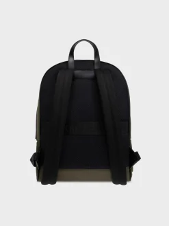 OFF-WHITE Zaini<ZAINO ROUND BACKPACK Nero, Verde
